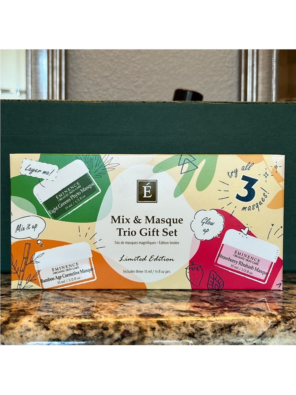 Eminence Mix & Masque Trio Gift Set